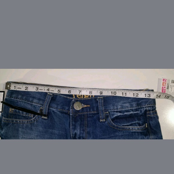 Reign jeans shorts lace design size 1 new with tag - Picture 3 of 4
